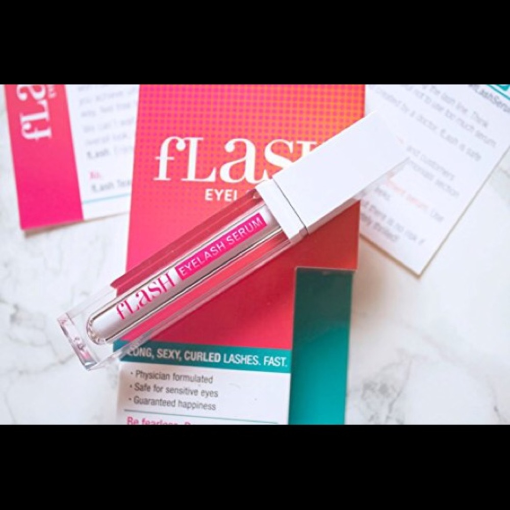 Flash eyelash serum